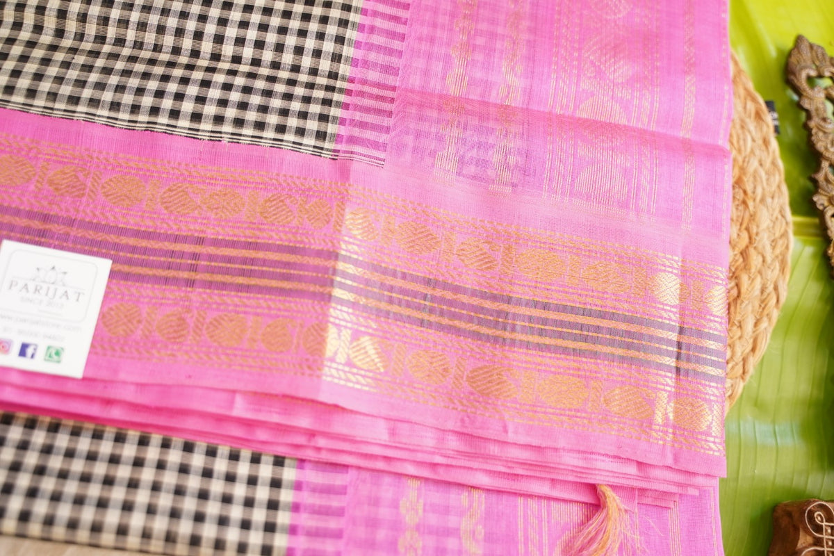 Kanchi Handloom Silk Cotton Saree PC17825