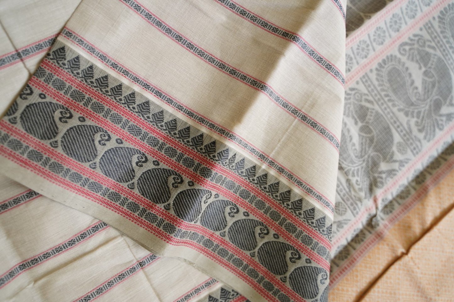 Kanchi handloom Cotton Saree PC15774