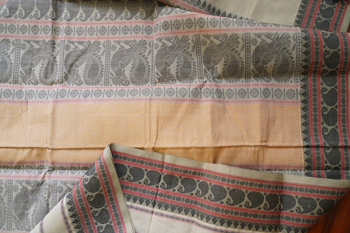 Kanchi handloom Cotton Saree PC15774