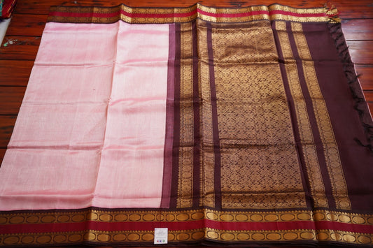 Kanchi Handloom Silk Cotton Saree PC12157
