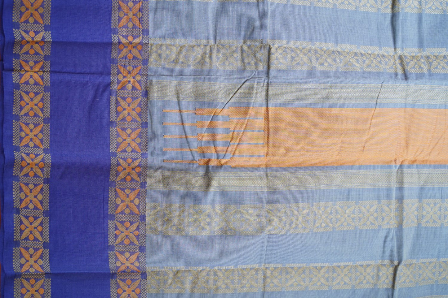 Kanchi handloom Cotton Saree PC15770