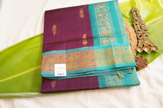 Kanchi Handloom Silk Cotton Saree PC17813