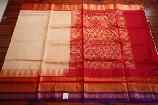 Kanchi Handloom Silk Cotton Saree PC12175