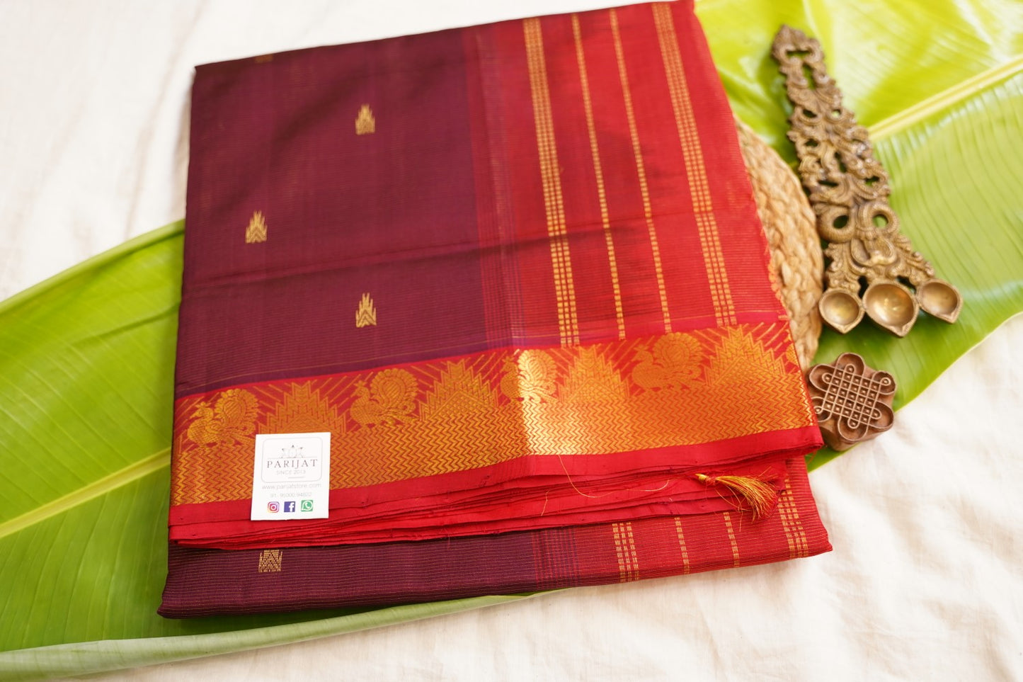 Kanchi Handloom Silk Cotton Saree PC17814