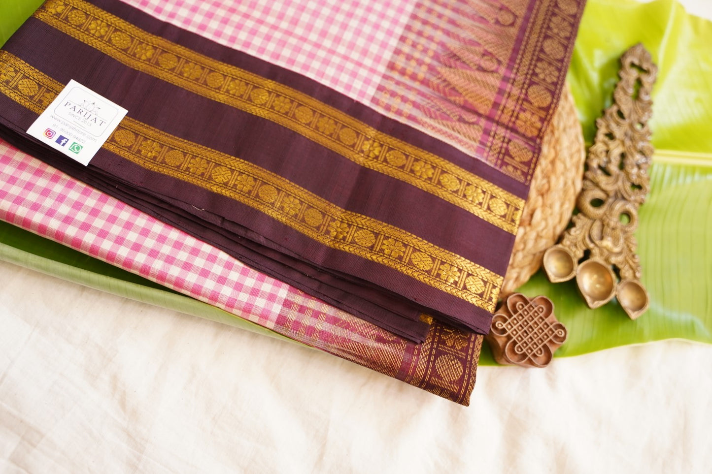 Kanchi Handloom Silk Cotton Saree PC17809