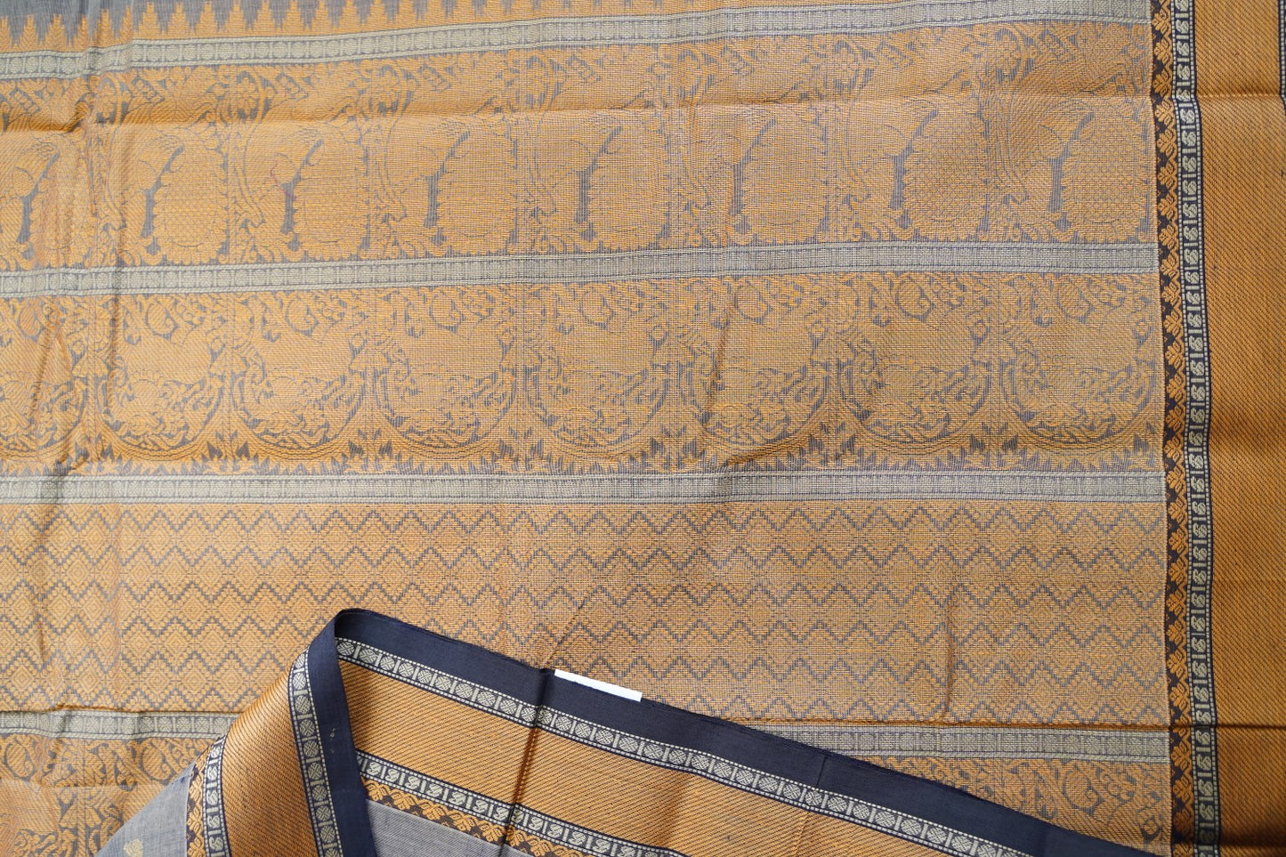 Kanchi handloom Cotton Saree PC15754
