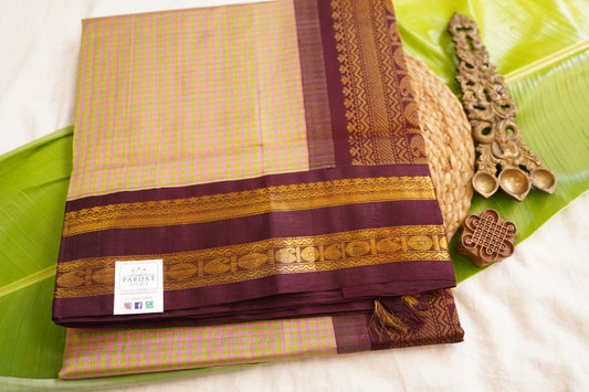 Kanchi Handloom Silk Cotton Saree PC17815