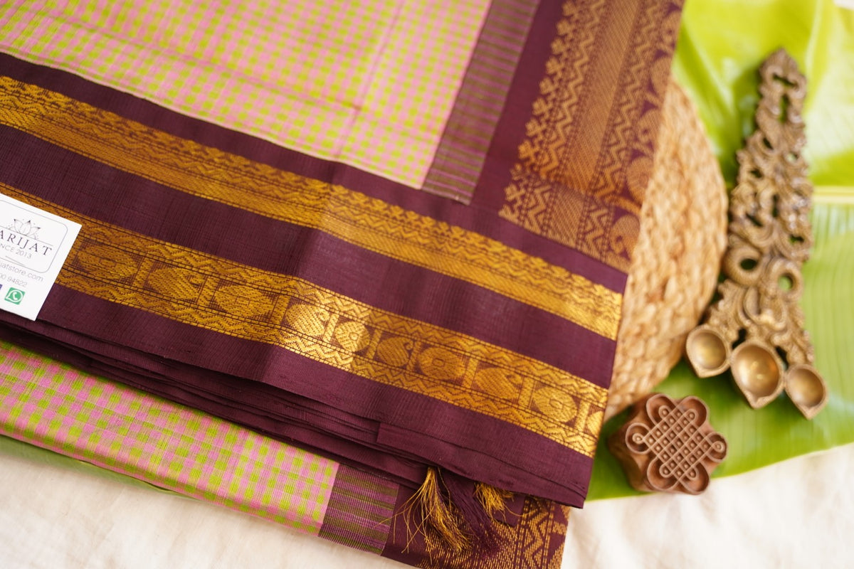 Kanchi Handloom Silk Cotton Saree PC17815