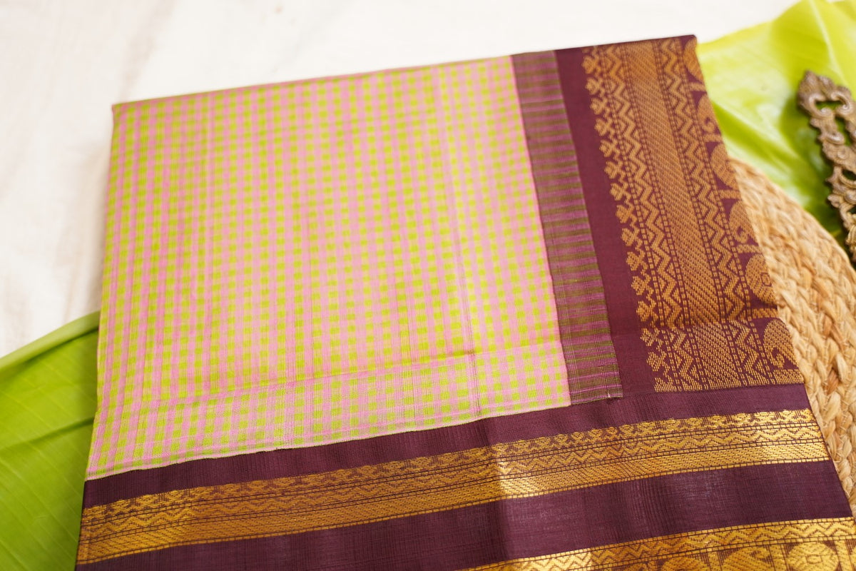 Kanchi Handloom Silk Cotton Saree PC17815