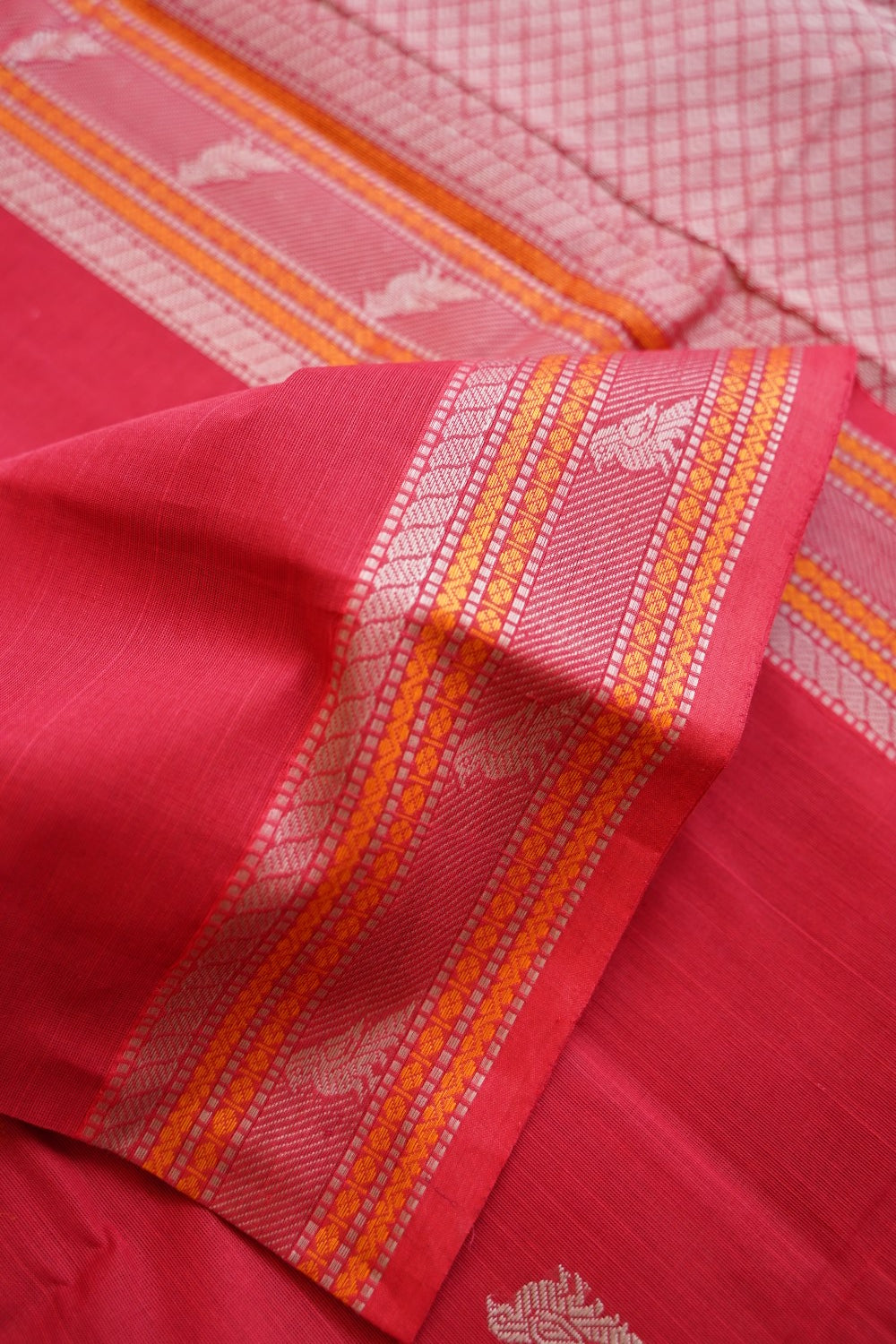 Kanchi handloom Cotton Saree PC15753