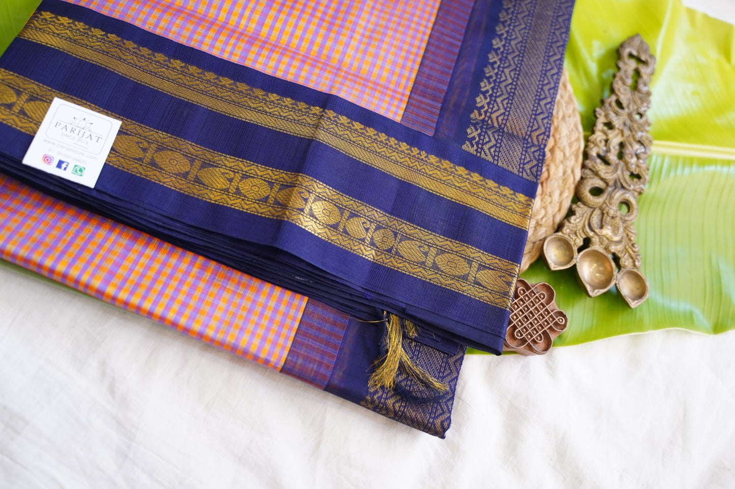 Kanchi Handloom Silk Cotton Saree PC17823