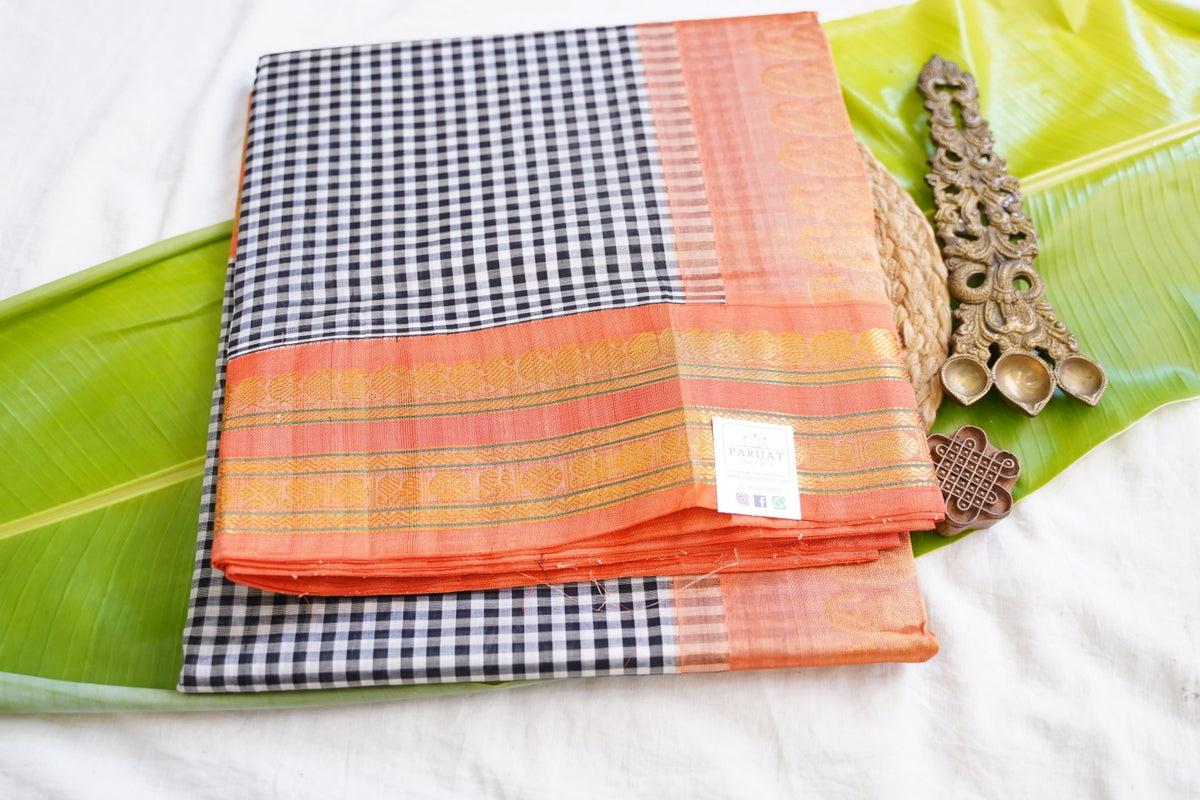 Kanchi Handloom Silk Cotton Saree PC17789