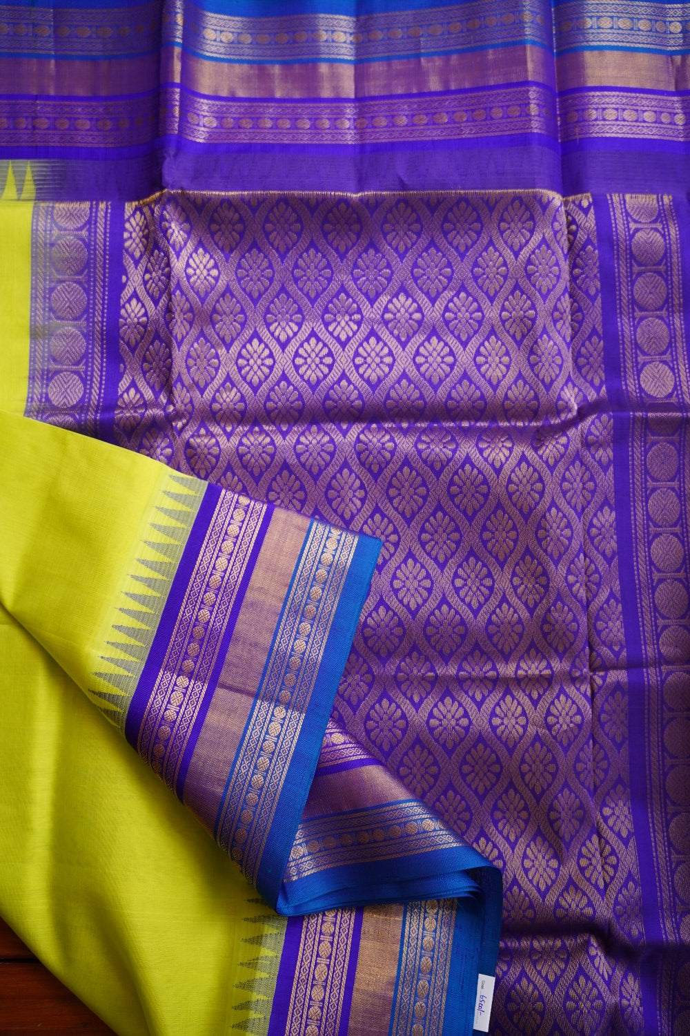 Kanchi Handloom Silk Cotton Saree PC12282