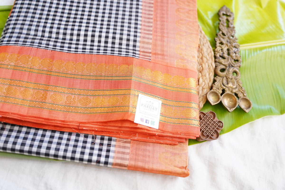 Kanchi Handloom Silk Cotton Saree PC17789