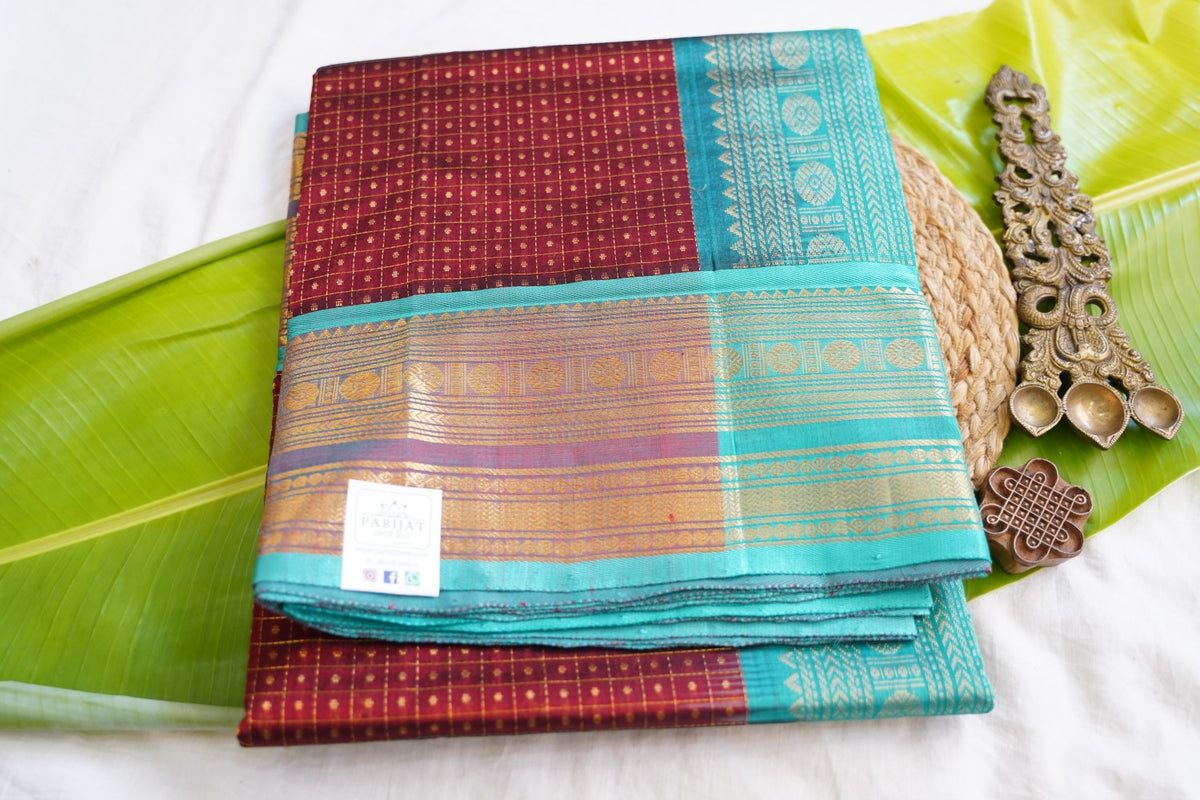 Kanchi Handloom Silk Cotton Saree PC17801