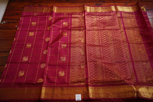 Kanchi Handloom Silk Cotton Saree PC12273