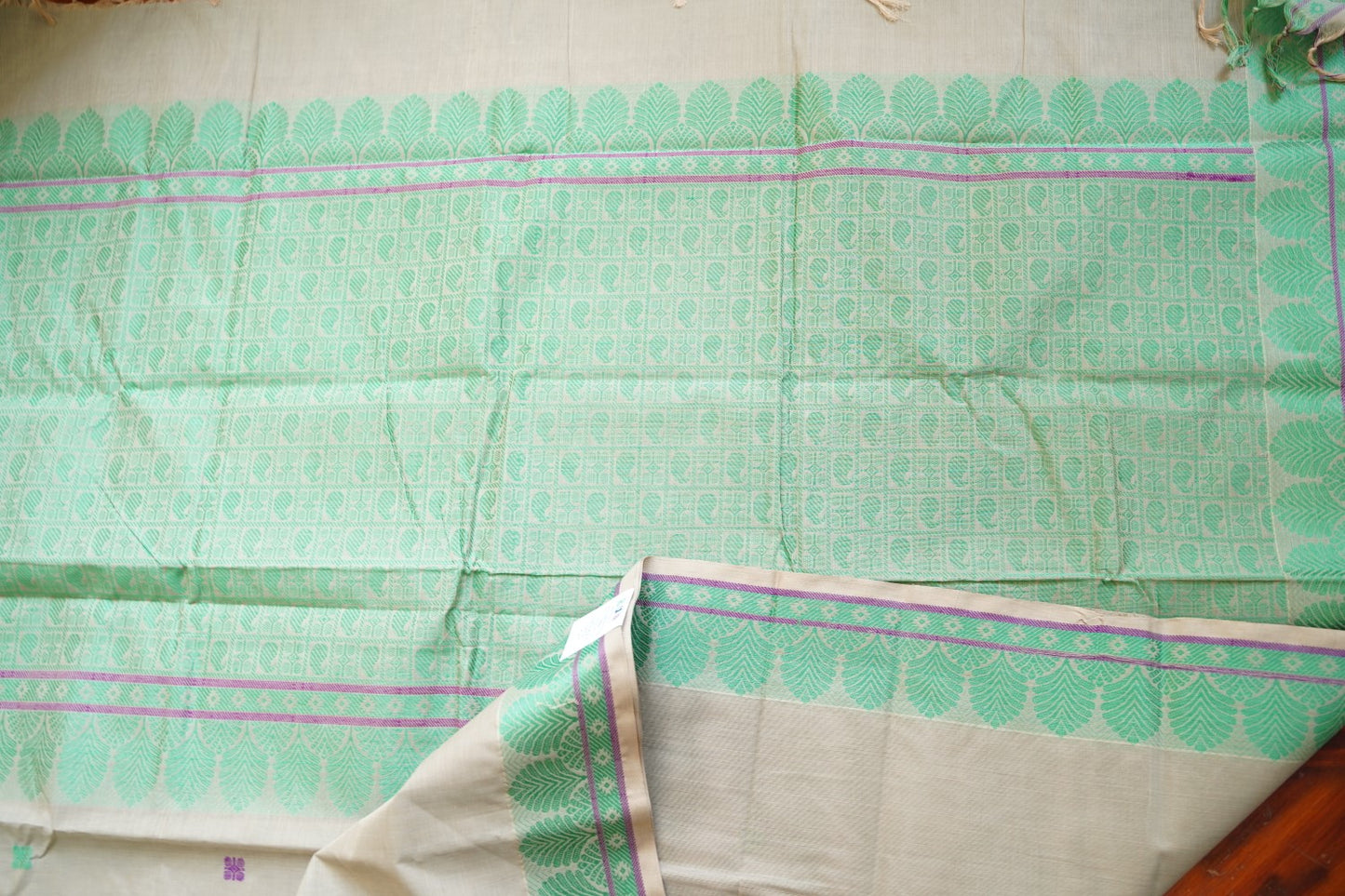 Kanchi handloom Cotton Saree PC15751
