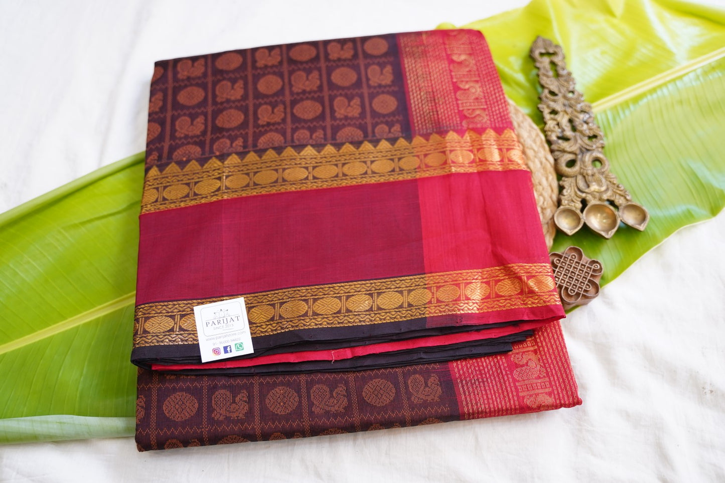 Kanchi Handloom Silk Cotton Saree PC17799