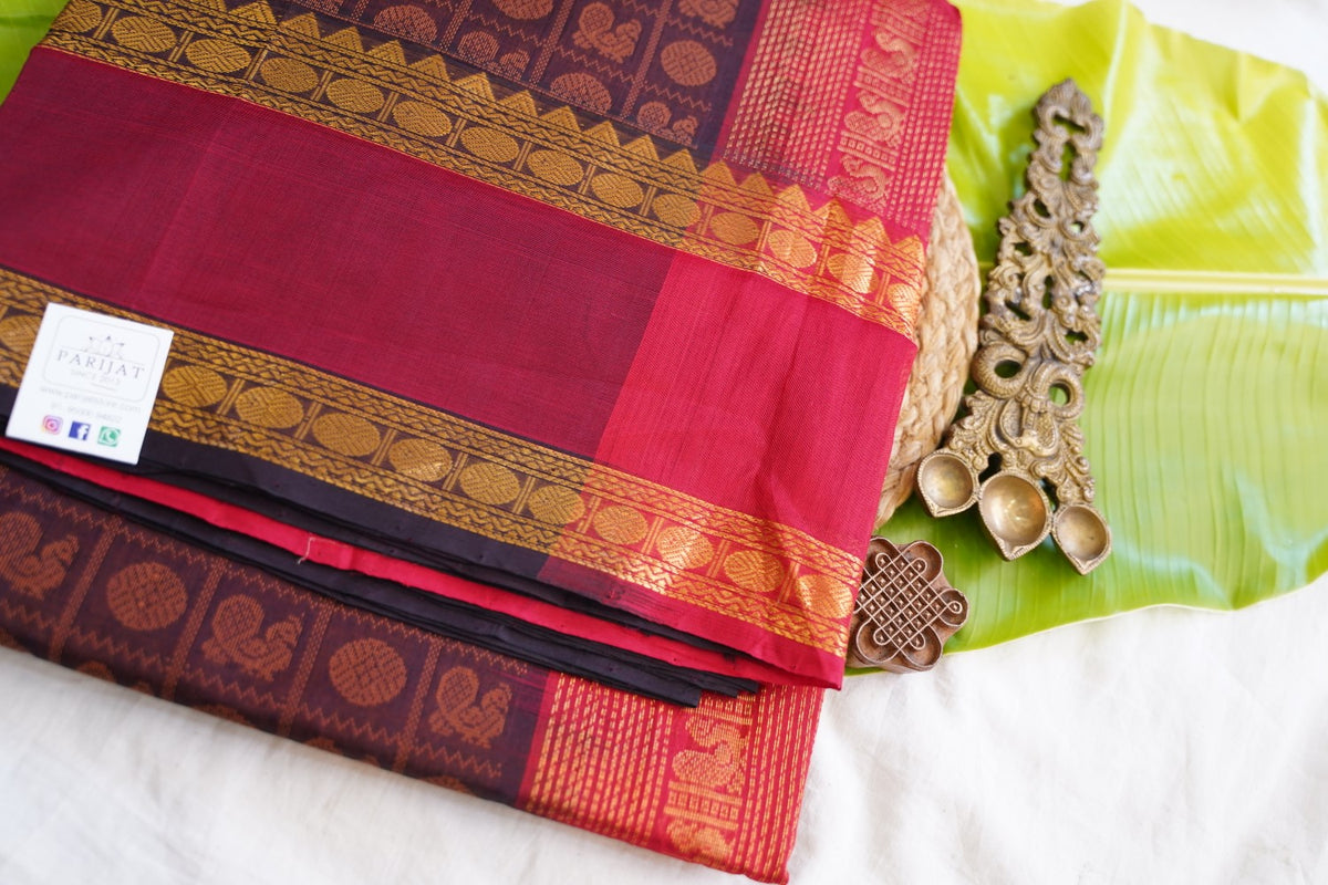 Kanchi Handloom Silk Cotton Saree PC17799