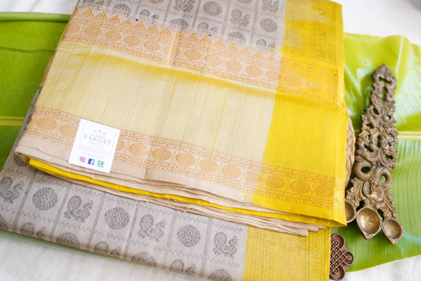 Kanchi Handloom Silk Cotton Saree PC17800