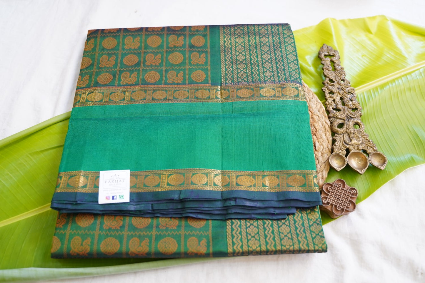 Kanchi Handloom Silk Cotton Saree PC17802