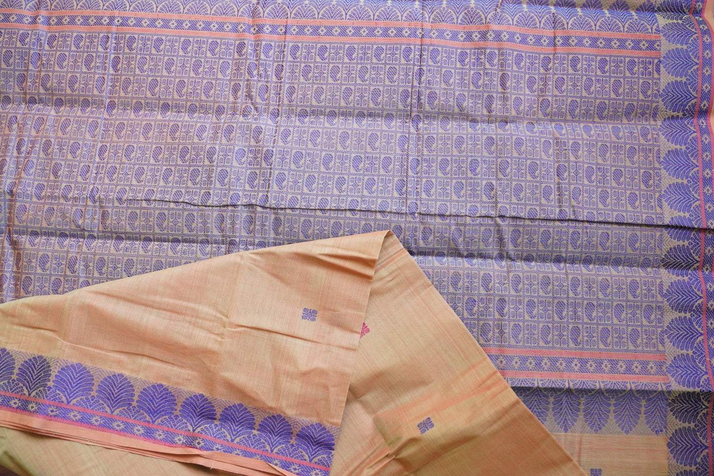 Kanchi handloom Cotton Saree PC15779