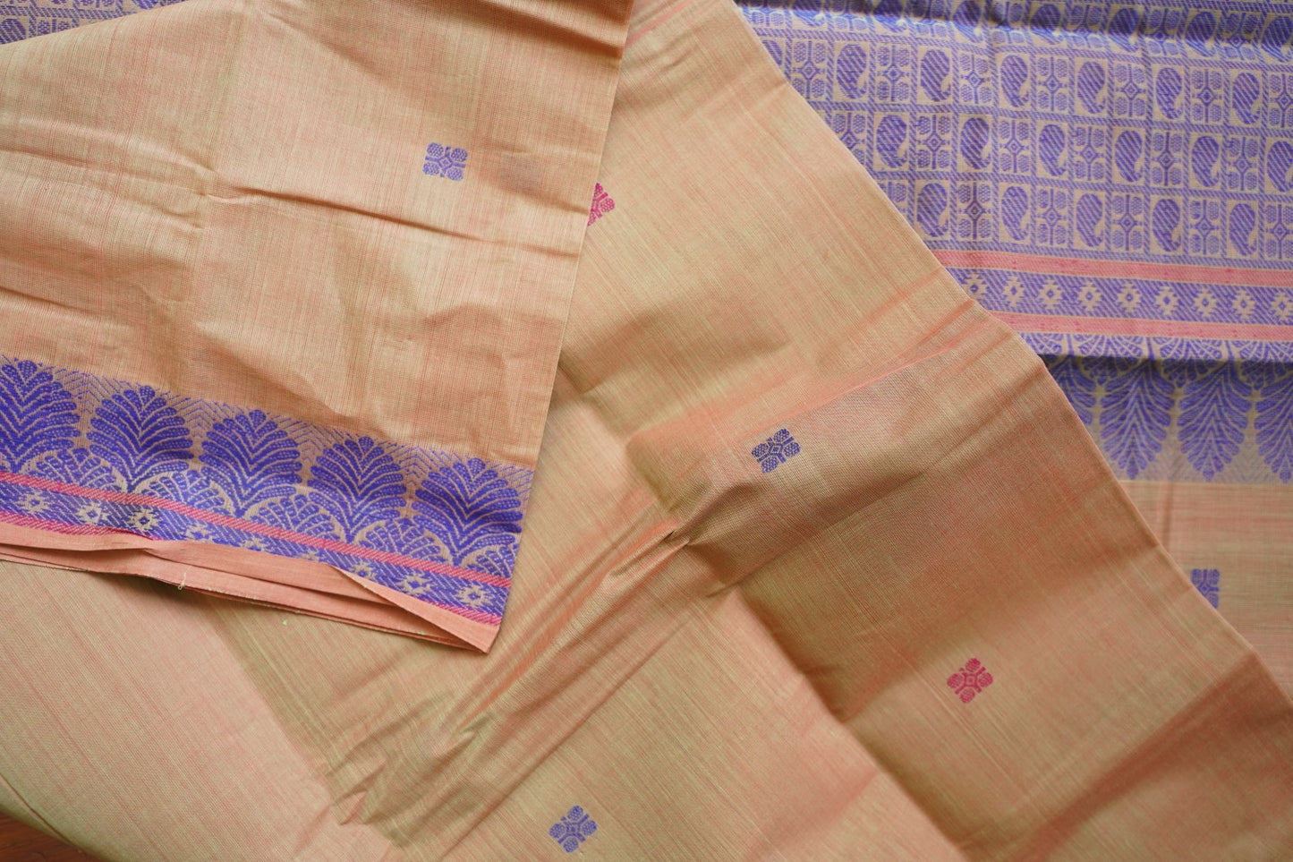 Kanchi handloom Cotton Saree PC15779
