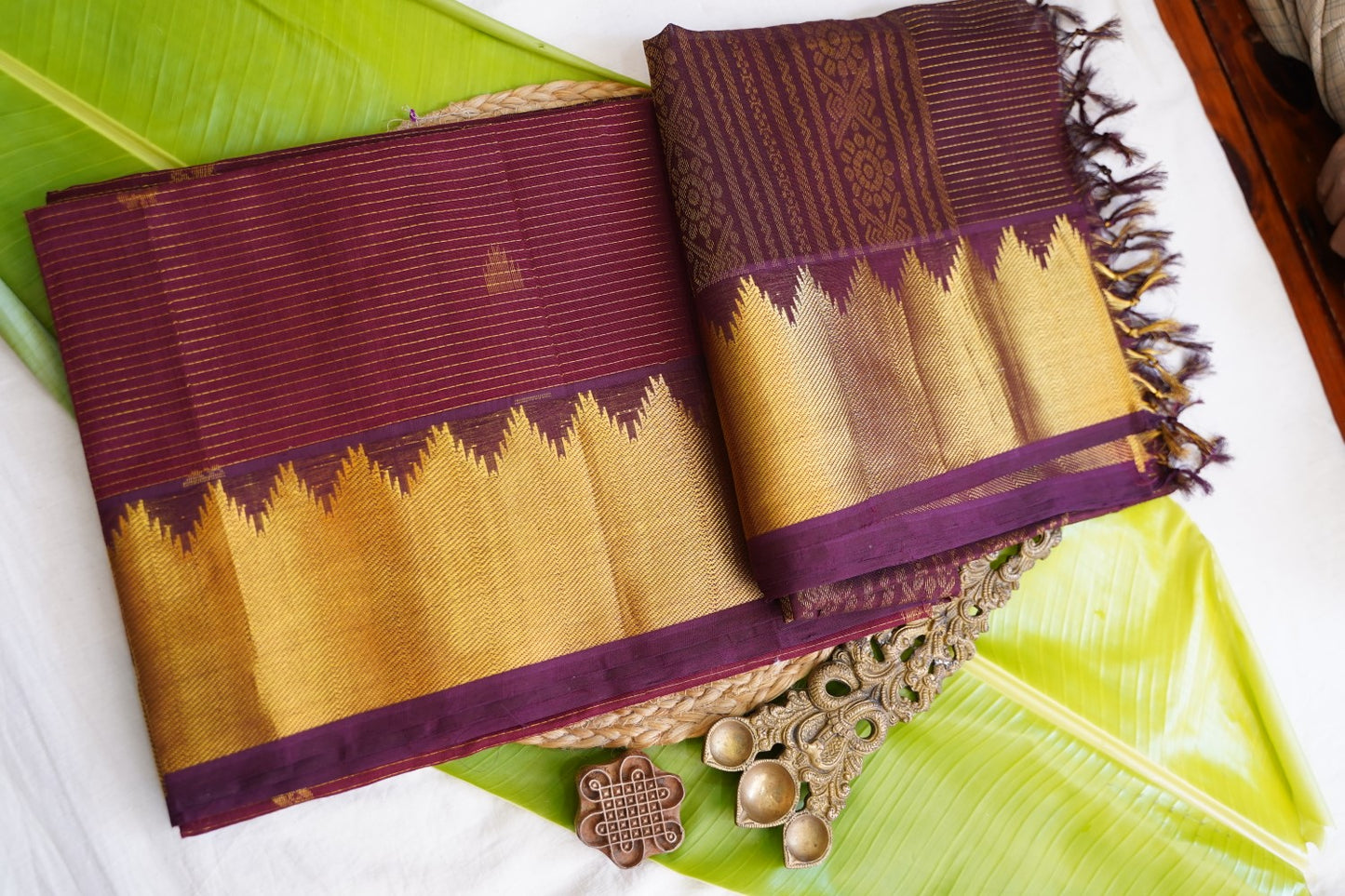 Kanchi Handloom Silk Cotton Saree PC17846