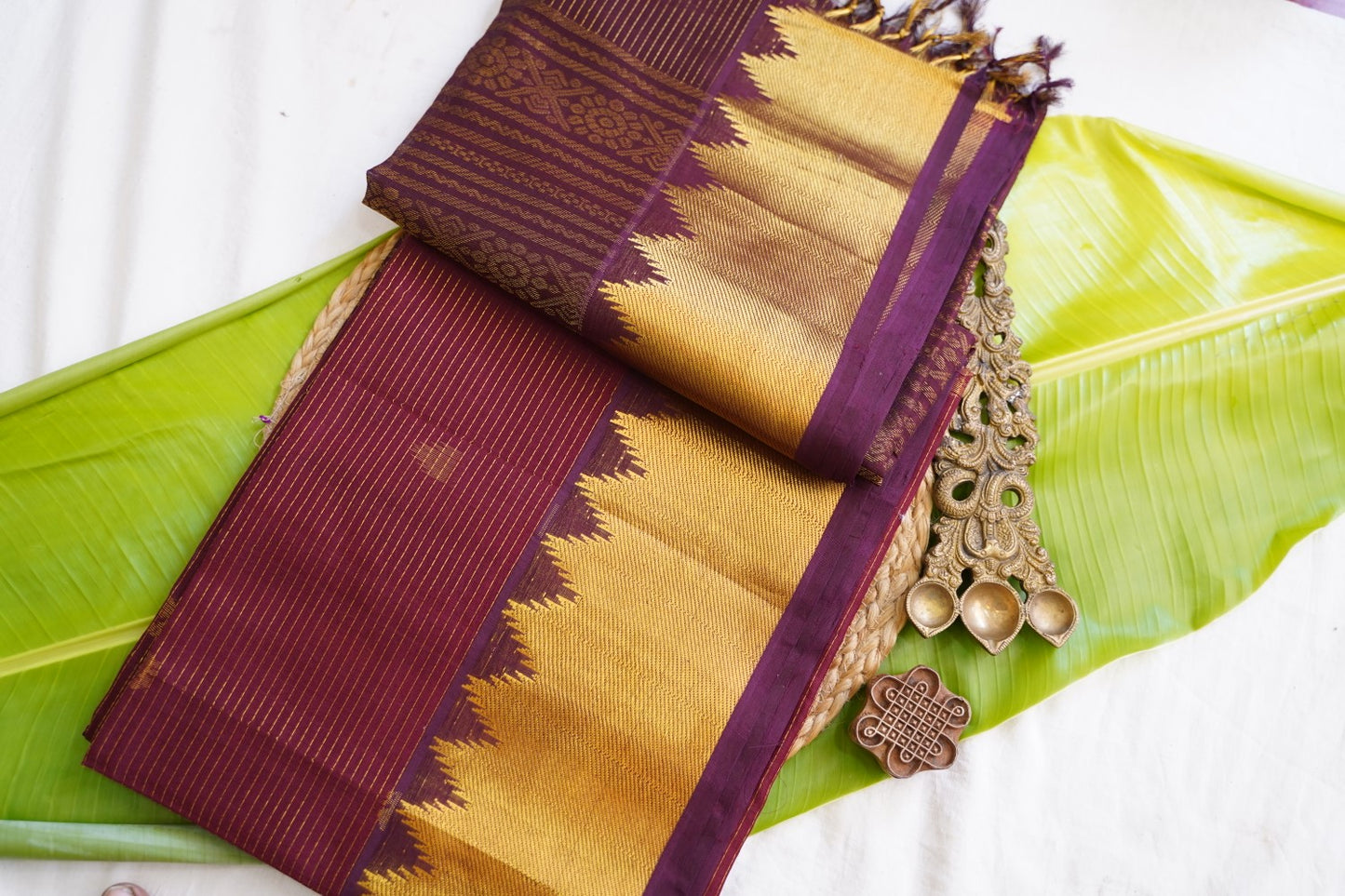 Kanchi Handloom Silk Cotton Saree PC17846