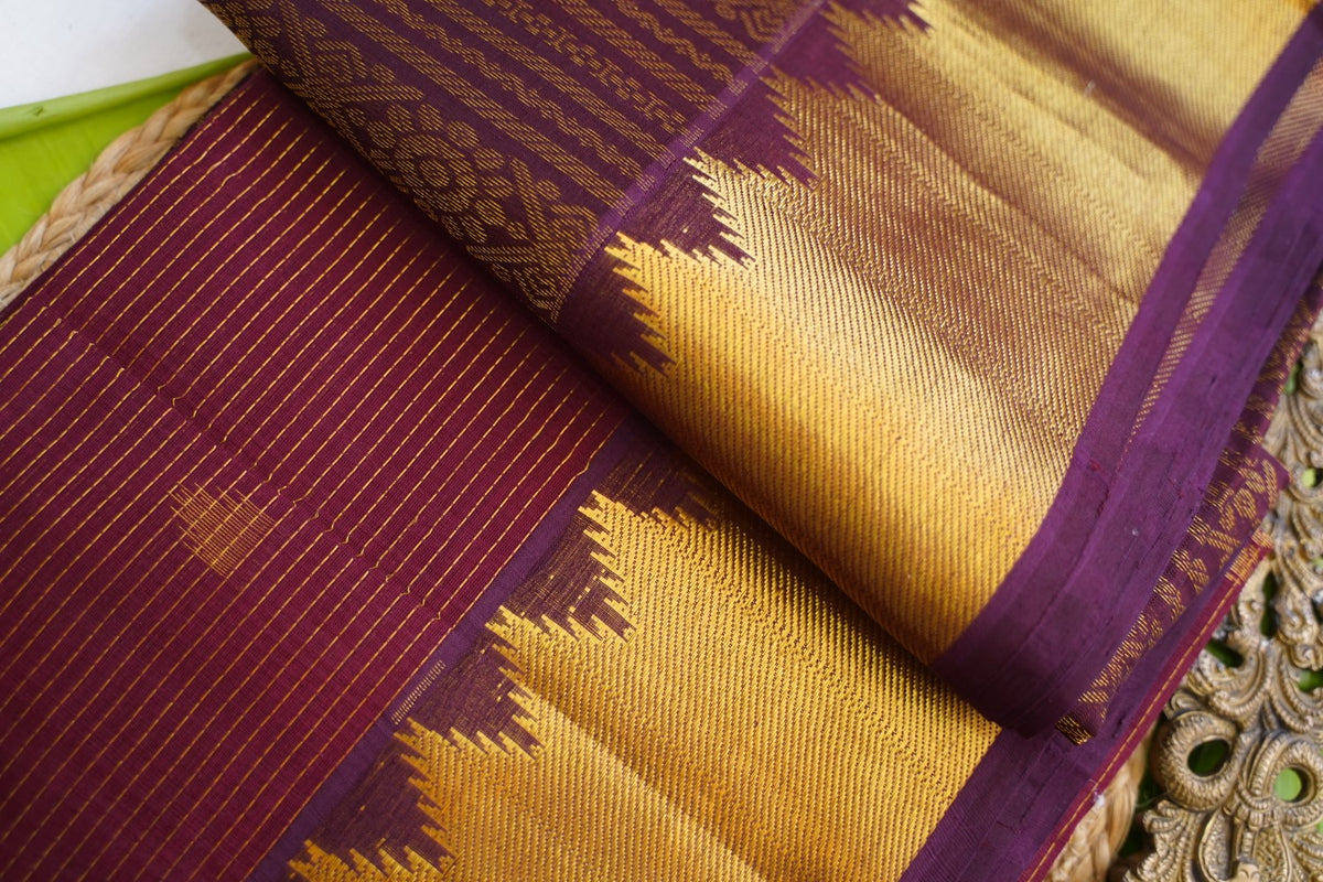 Kanchi Handloom Silk Cotton Saree PC17846