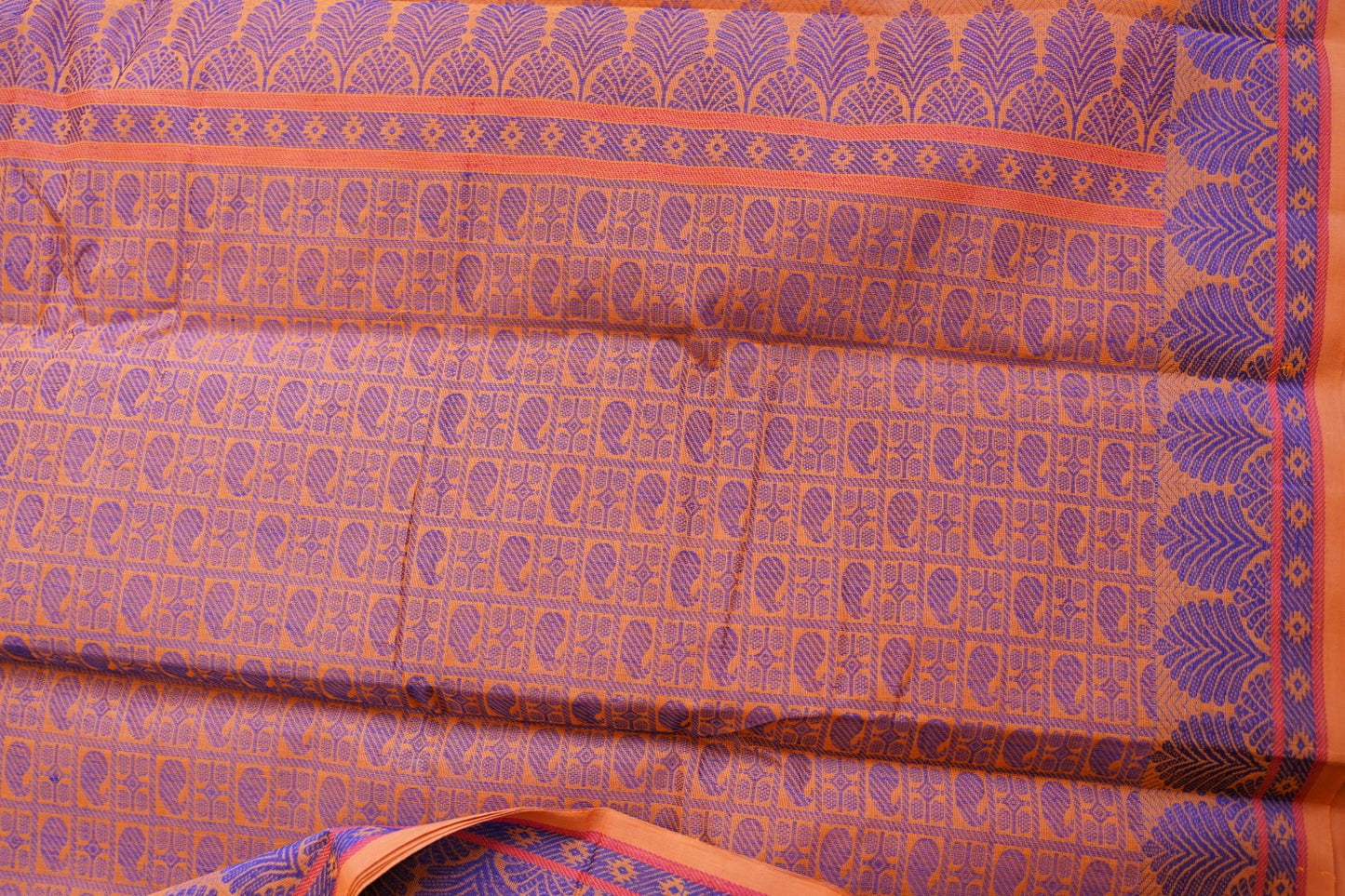 Kanchi handloom Cotton Saree PC15778