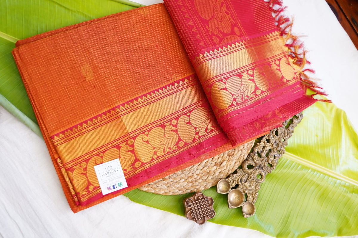 Kanchi Handloom Silk Cotton Saree PC17847
