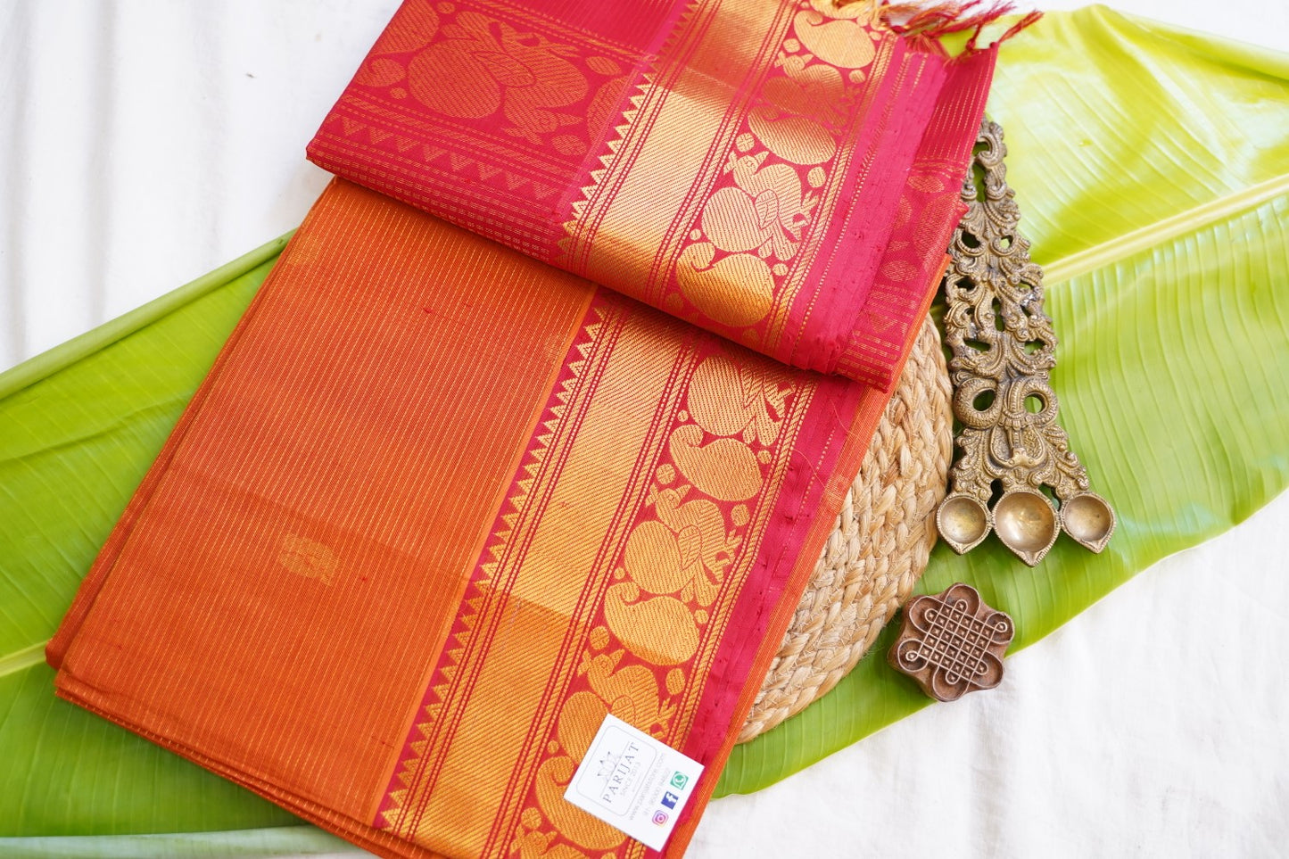 Kanchi Handloom Silk Cotton Saree PC17847