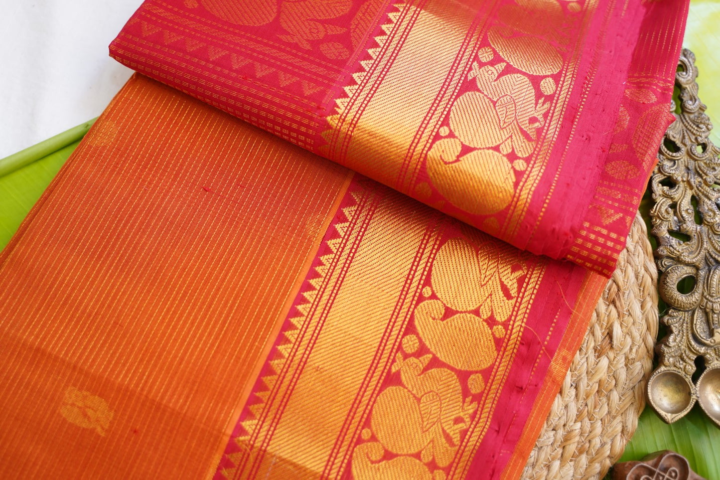 Kanchi Handloom Silk Cotton Saree PC17847