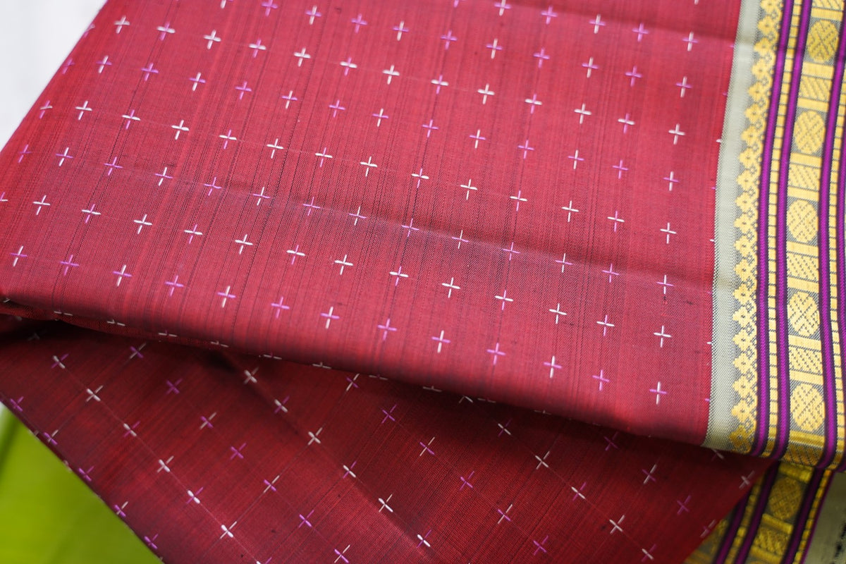 Pure Kanchi Silk Saree PC17840