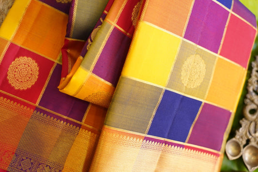 Pure Kanchi Silk Saree PC17841
