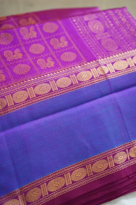 Kanchi Handloom Silk Cotton Saree PC12271