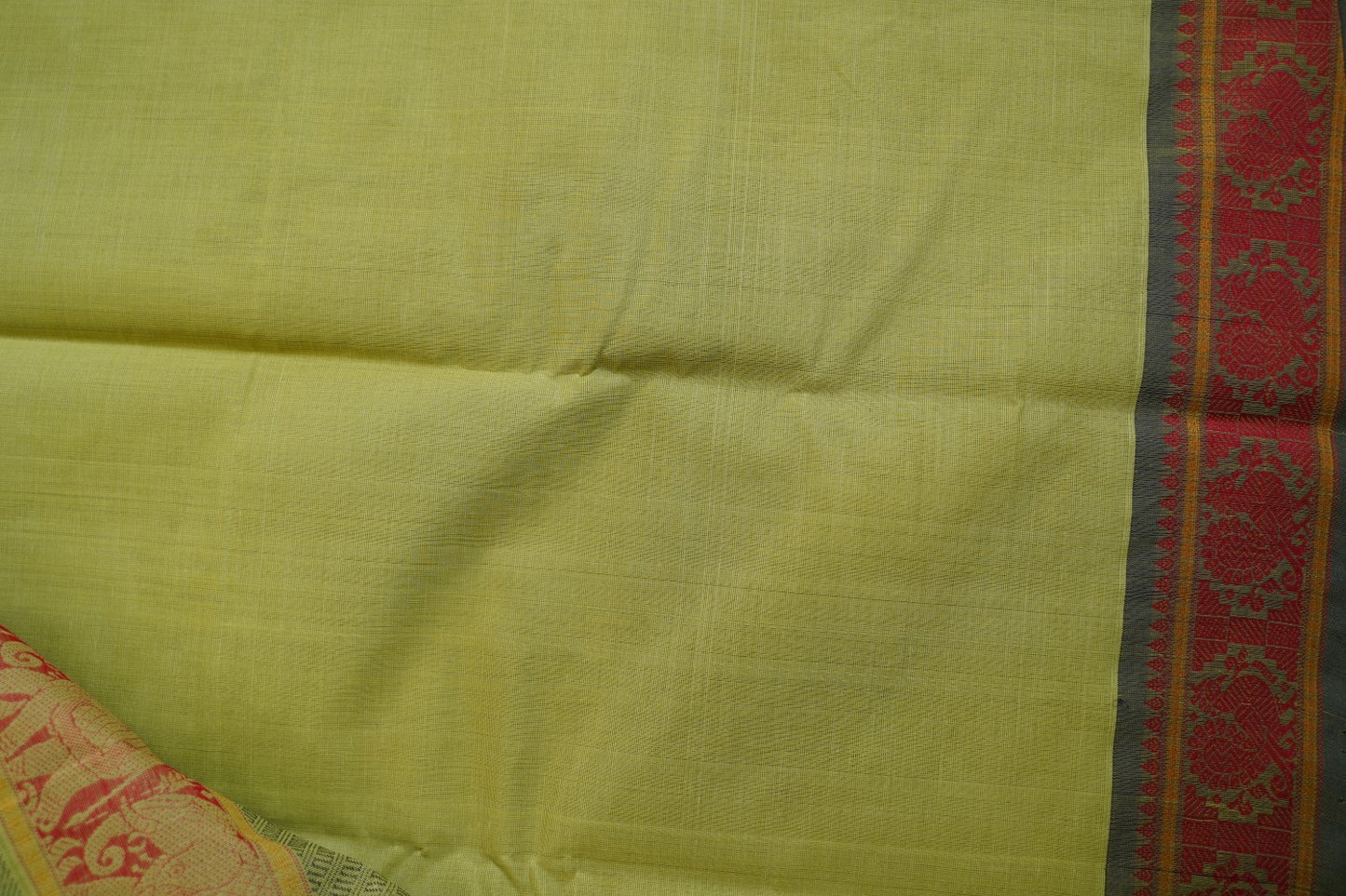 Kanchi handloom Cotton Saree PC15775