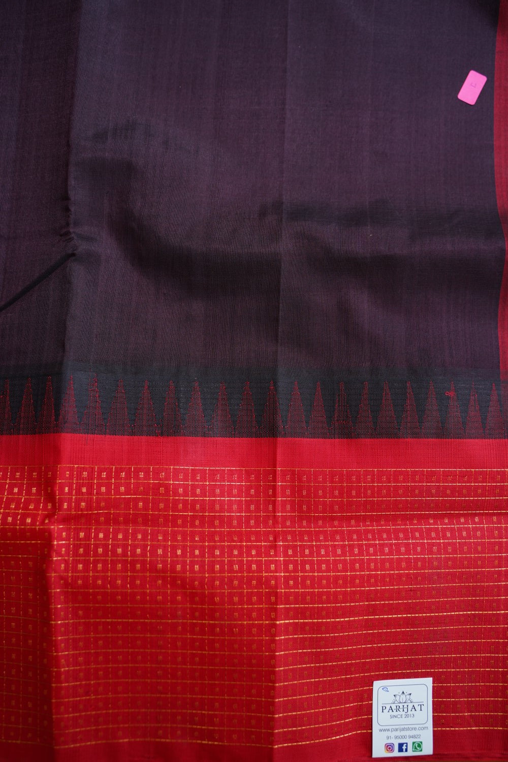 Kanchi Handloom Silk Cotton Saree PC13284