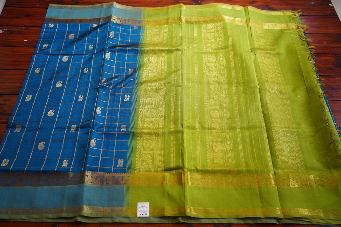 Kanchi Handloom Silk Cotton Saree PC12301