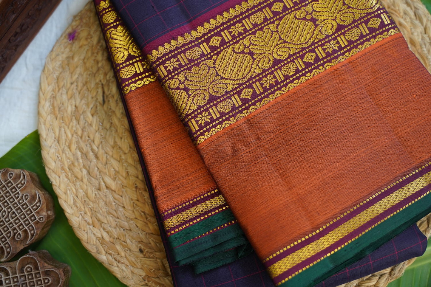 Pure Kanchi Silk Saree -PC17016