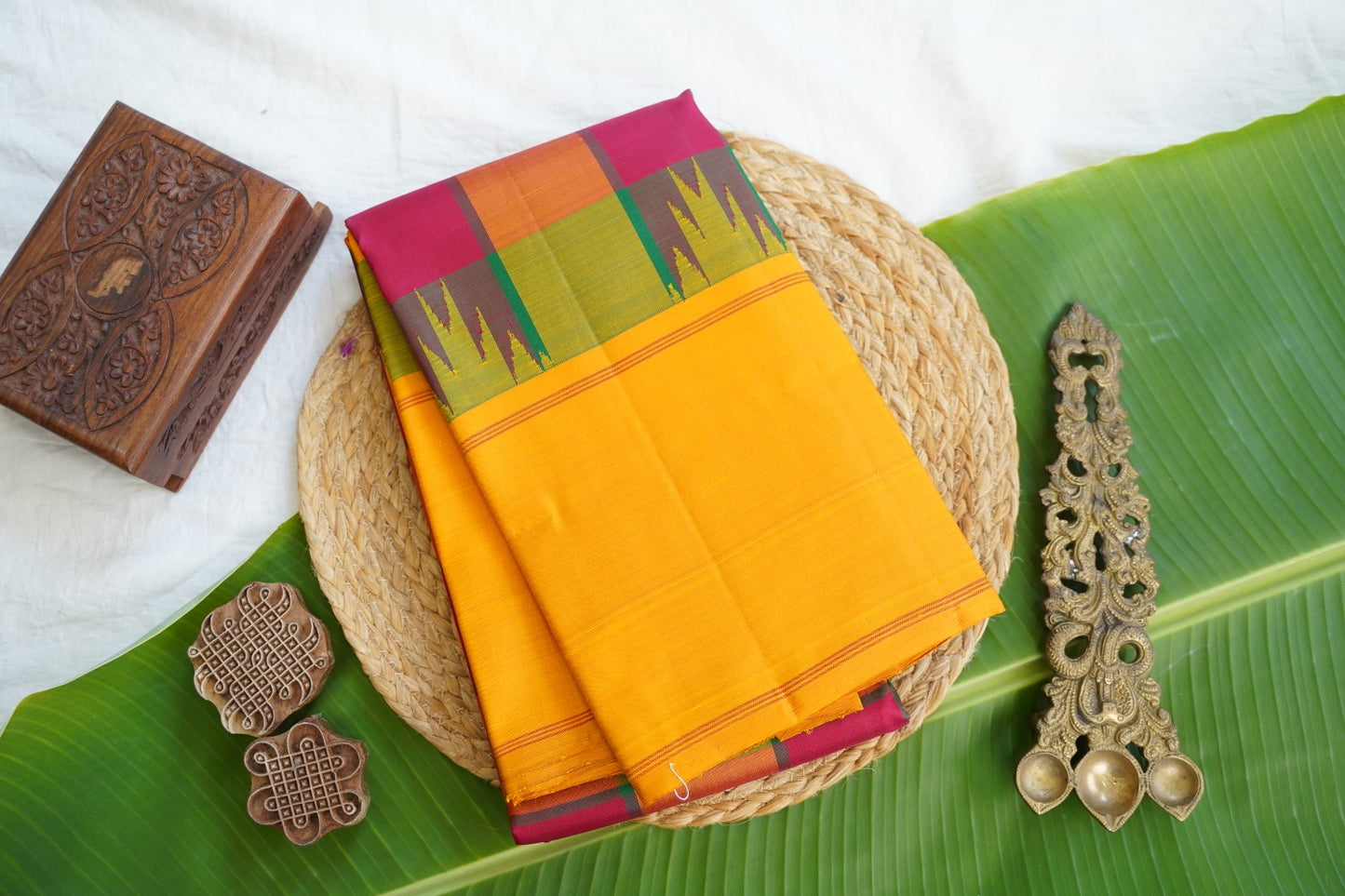 Pure Kanchi Silk Saree PC17542