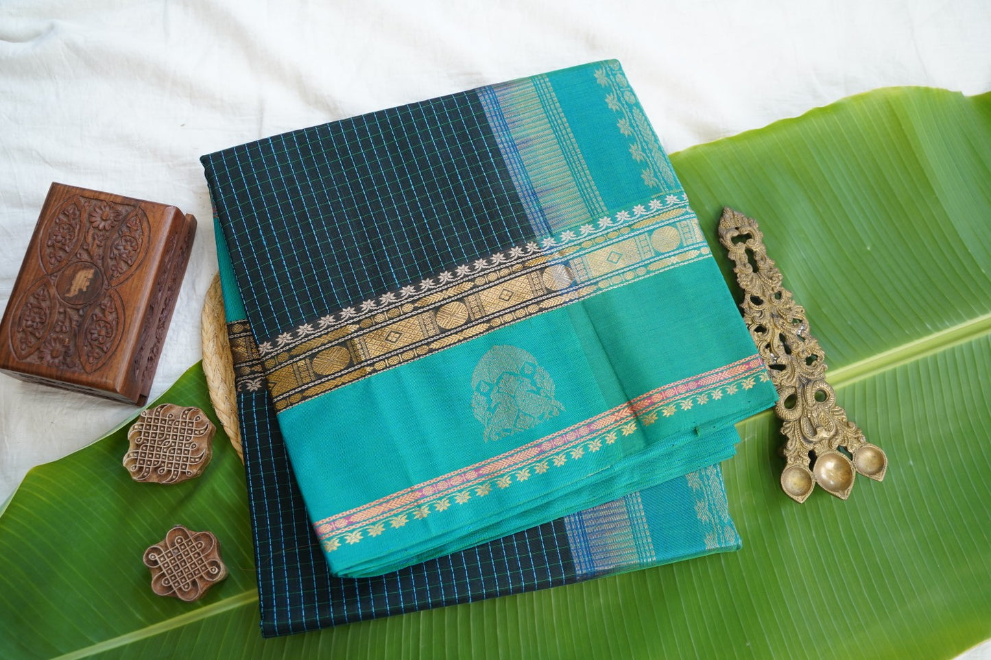 Kanchi Handloom Silk Cotton Saree PC17006
