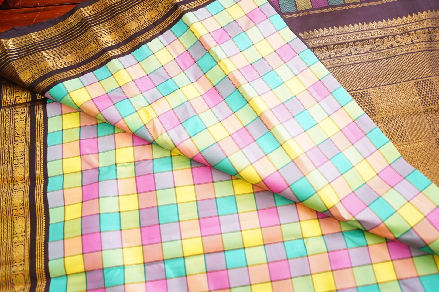 Pure Kanchi Silk Saree PC17838