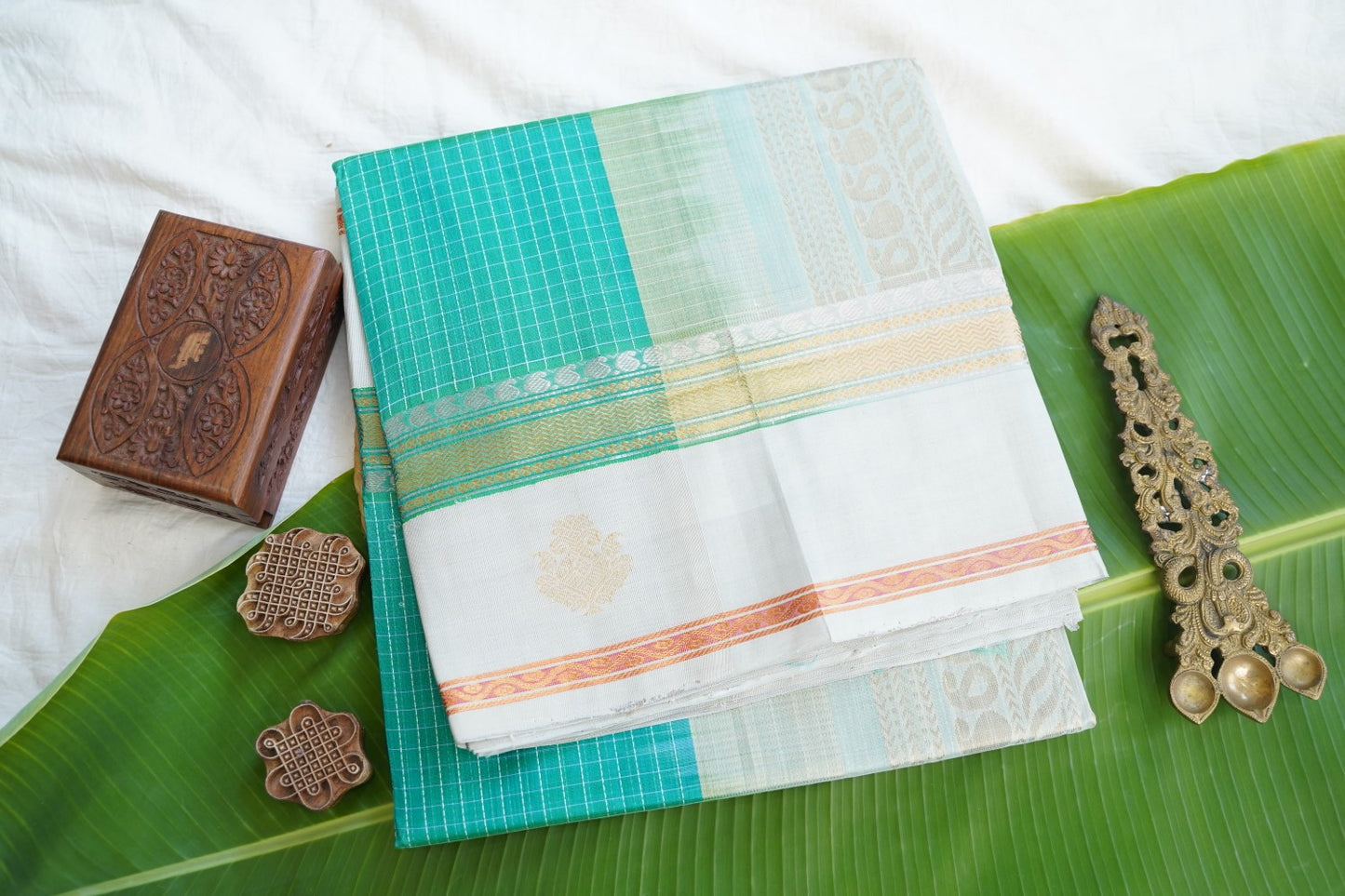 Kanchi Handloom Silk Cotton Saree PC17002