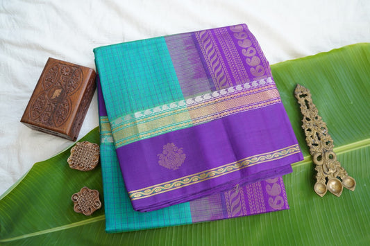 Kanchi Handloom Silk Cotton Saree PC16998