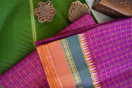 Kanchi Handloom Silk Cotton Saree PC17011