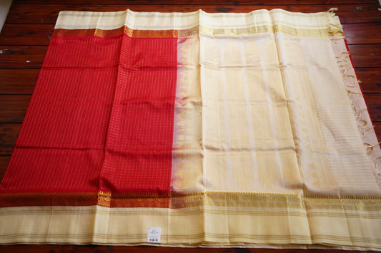 Kanchi Handloom Silk Cotton Saree PC12293