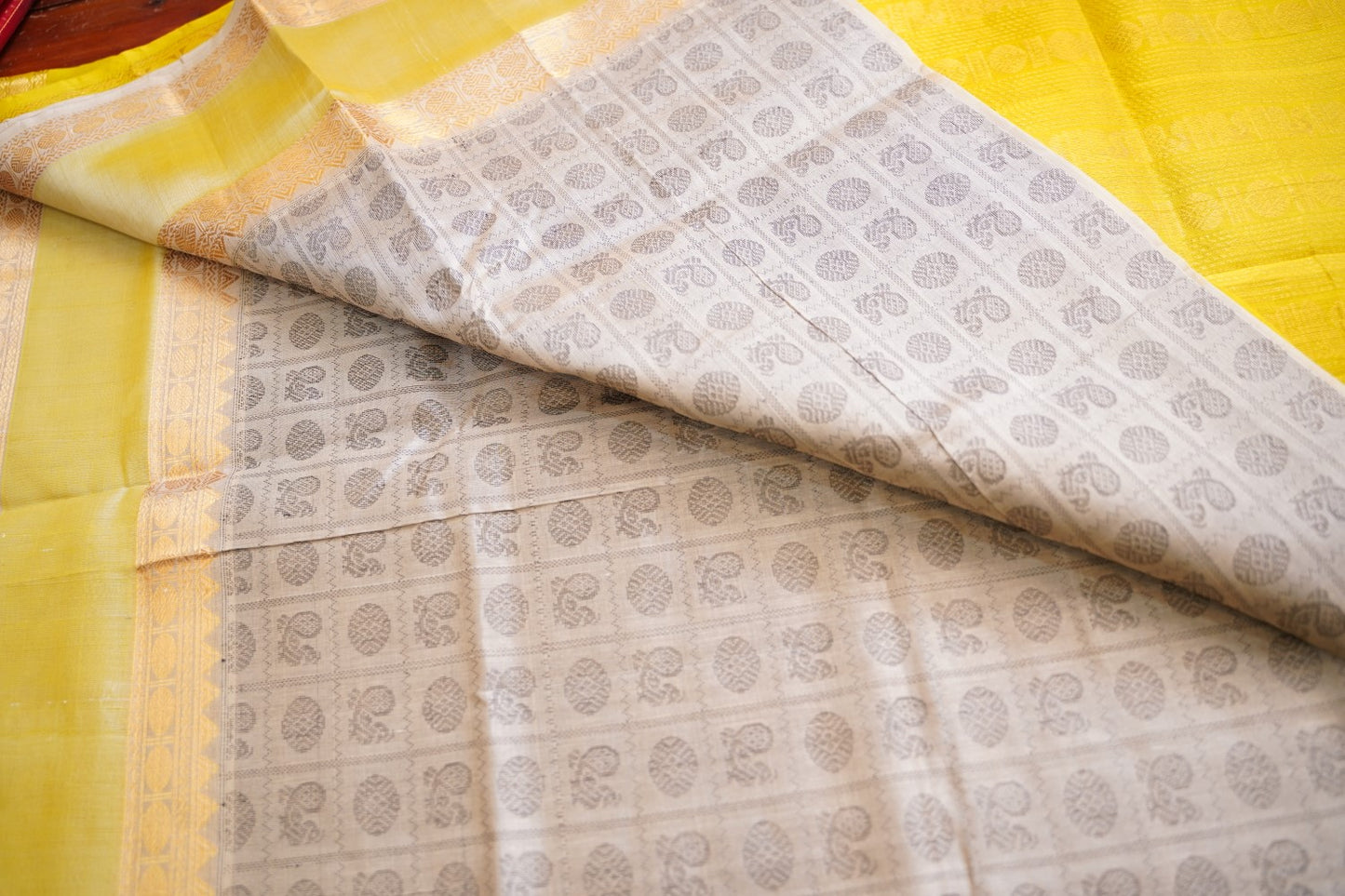 Kanchi Handloom Silk Cotton Saree PC17800