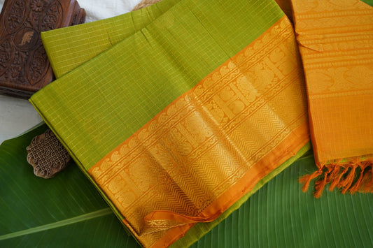 Kanchi Handloom Silk Cotton Saree PC17010